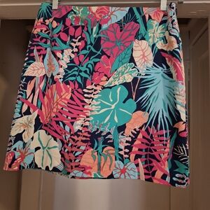 Talbots Jungle Botanical Skirt. Size 12